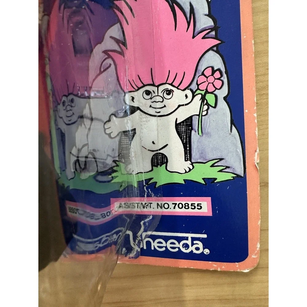 Uneeda Wishnik Good Luck Troll Canadian Mountie 1982 With Tags 8in Vtg rARE New